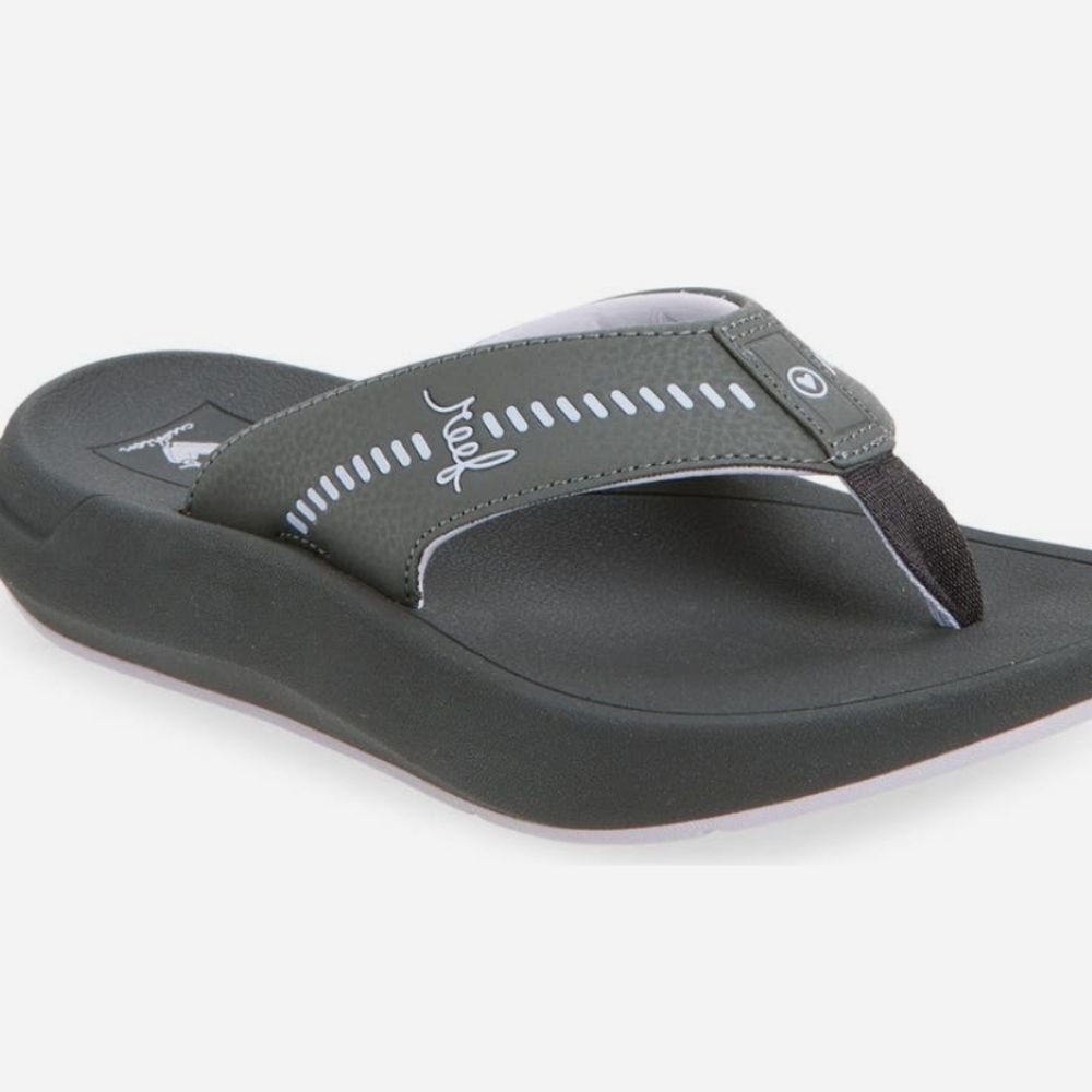 Reef Swellsole Rover‎ Flip-Flop Sandals- Raven